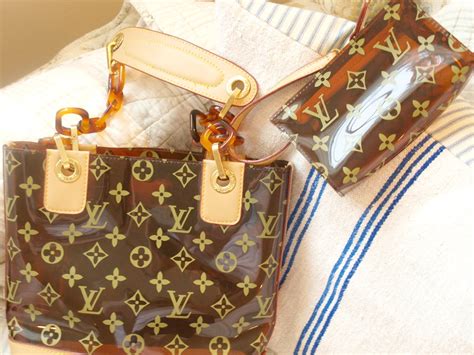 louis vuitton bag plastic|louis vuitton bag with pouch.